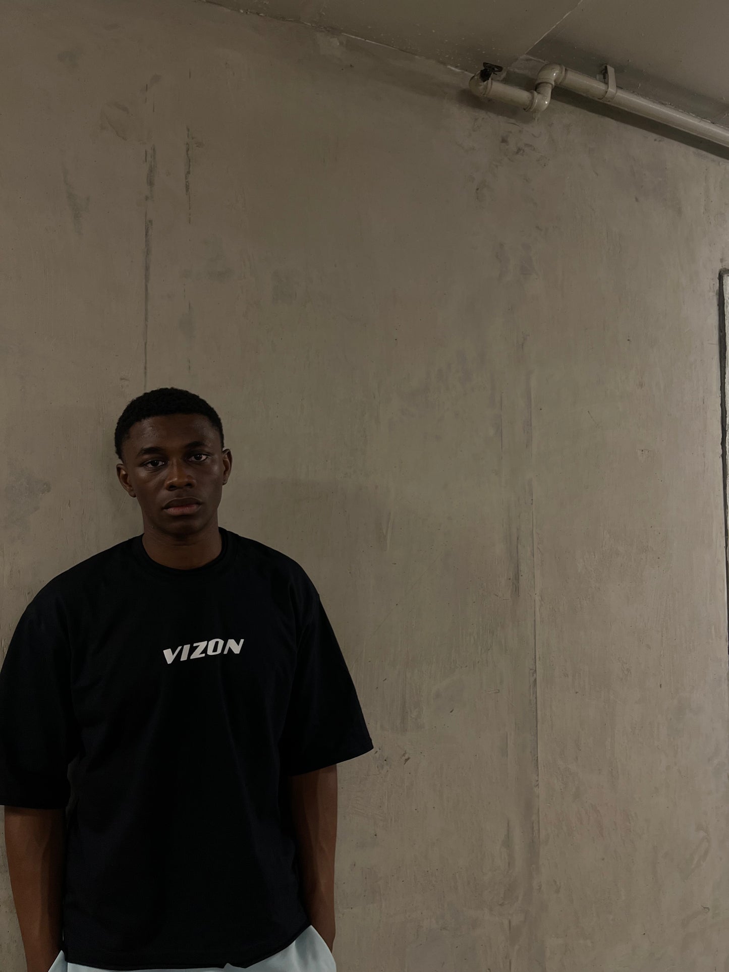 Graffiti Cropped Oversized Tee