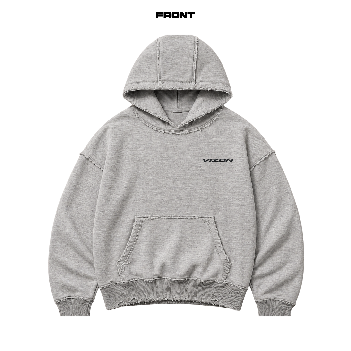 Breakthrough Distressed Hoodie
